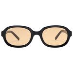 Fakeme轻奢墨镜茶色素颜板材黑框太阳镜防紫外线Brown rice