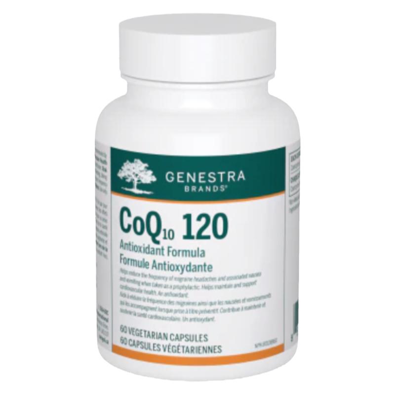加拿大 Genestra CoQ10 120辅酶Q10还原型 保护心脏卵巢120mg