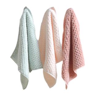 杨纳吸水抹布家务清洁小毛巾洗碗巾擦桌子家用刷麻布不易掉毛