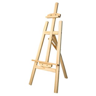 儿童画架画板家用木质支架美术生专用折叠式户外写生水粉颜料油画架初学者幼儿园小学生宝宝绘画画画工具套装