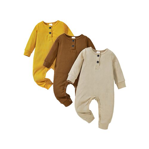 O 81551 Baby Girls' Long Sleeve Rompers 女童连体衣