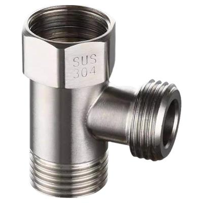 不锈钢内外外4分三通接头