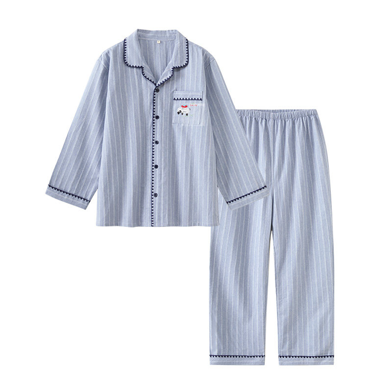 100%全棉磨毛秋冬保暖家居服套装