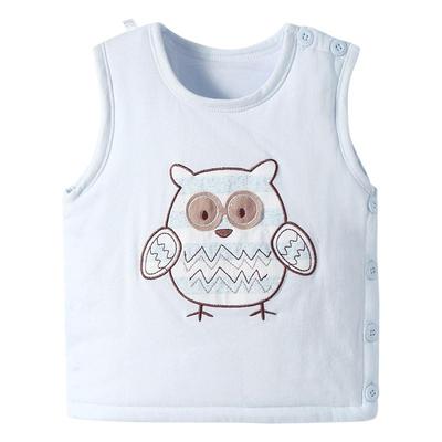 保暖纯棉幼儿男童春秋外穿马夹