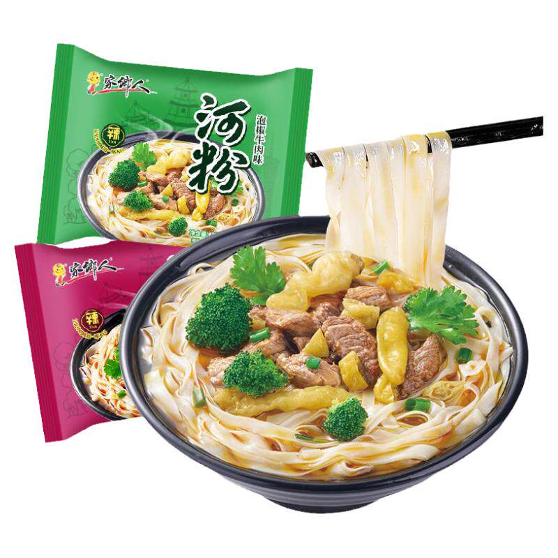 家乡人广东河粉非油炸免煮速食