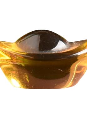 水晶元宝家居客厅摆件