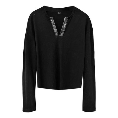 NOSICKING25AWV领门禁*短宽卫衣