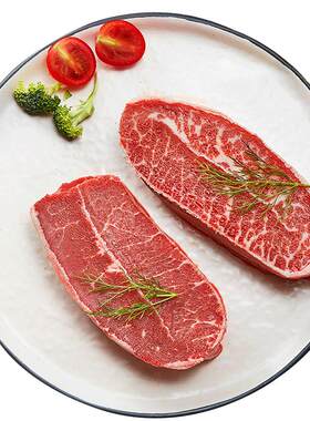 西捷澳洲谷饲原切板腱牛排牛肉