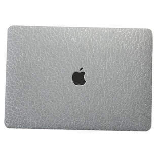 银色小碎石苹果电脑保护套适用于MacBookProM4 142024MacBookM1Pro13Air13MacBookM2M3Air15Mac独特电脑壳