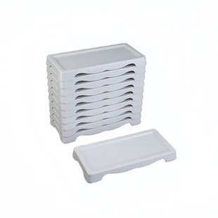 潮汕牛肉自助火锅配菜盘长方形谭三娘八合里密胺鲜切牛肉摆平盘子