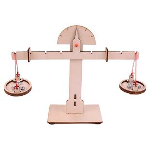 天平秤教具小学科技小制作小发明手工diy自制玩具科学实验材料包