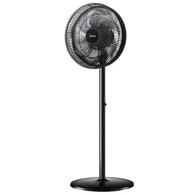 美的电风扇家用轻音七叶摇头