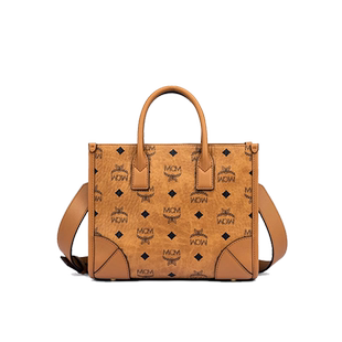 【自营】MCMMUNCHEN经典花纹单肩手提包托特包 MWTCABO07FP001