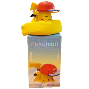 正版宝可梦睡觉模型摆件神奇宝贝皮卡丘卡比兽基拉祈伊布妙蛙手办