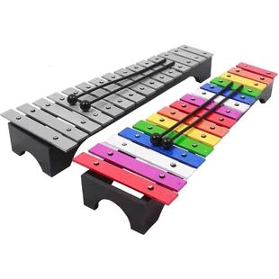 儿童15音铝板琴演奏打击乐器专业音准教学教具手敲琴小钟琴铝片琴