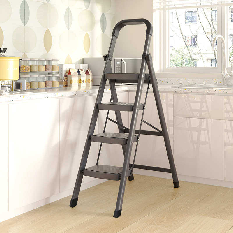 折叠梯子家用室内人字梯小型楼梯便捷爬梯加厚轻便登高家庭用小梯