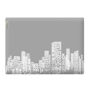 适用新款联想小新PRO16电脑贴纸PRO14透白笔记本贴膜小新14 16 AIR14 AIR15 THINKBOOK16+ 14+白墨外壳保护膜