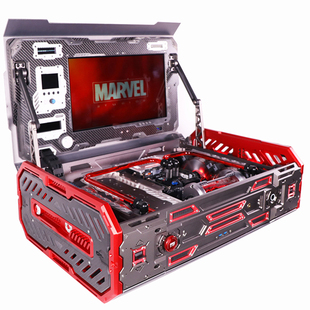 CGK电动钢铁侠I9-13900K/RTX4090 DIY水冷定制高配电脑组装主机