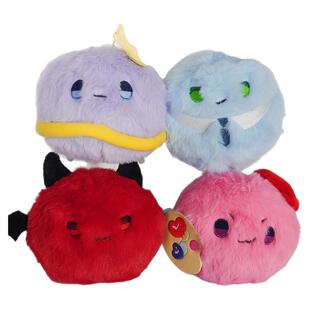恋与深空团子魔魔团鱼团团小雪团星小团10cm毛绒挂件系列玩偶周边