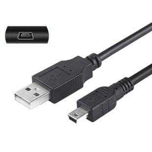 mini usb数据线T型口充电线器V3移动硬盘5pin收音机相机记录仪5米