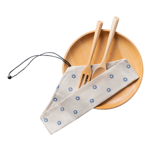 便携餐具包收纳袋布袋户外旅行外带一人盒子布套筷子勺子刀叉餐盒