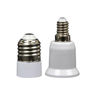 E27E14螺口螺纹明暗装灯口底座转换头家用外壳配件LED泡人气推荐