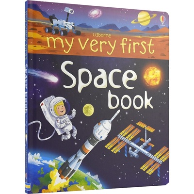 Usborne My Very First Space Book 幼儿太空科普书 科学启蒙 英语学习 精装大开本 3-6岁 亲子读物 英文原版进口儿童图书