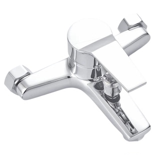 德国进口混水阀冷热水龙头全铜浴室洗澡淋浴喷头热水器三联浴缸双