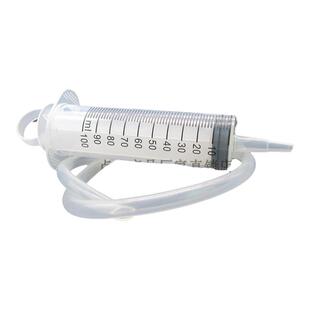 大口针管工业用带软管抽机油大号大容量加墨灌肠针筒 60-300ML