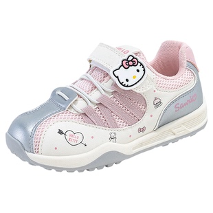hellokitty女童鞋子运动鞋秋冬季2026新款加绒保暖儿童二棉鞋女孩