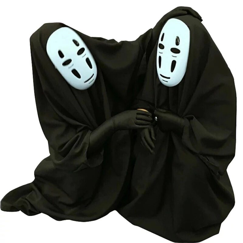 无脸男cos服千与千寻cosplay服装衣服面具手套动漫儿童成人