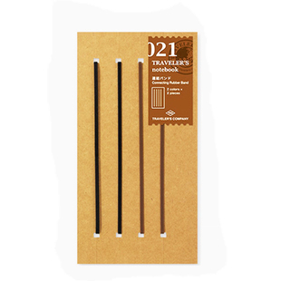 日本Traveler's Notebook标准型TN旅行者TRC笔记本子内芯配件笔夹