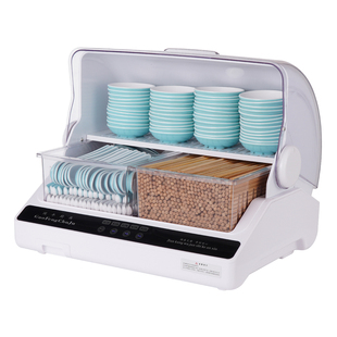 商用筷子消毒机烘干一体机勺子收纳消毒盒酒店餐厅专用餐具消毒柜