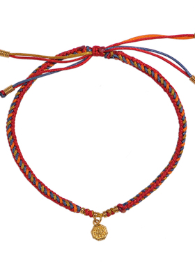 足金手工錾刻古法黄金八卦雨渐耳