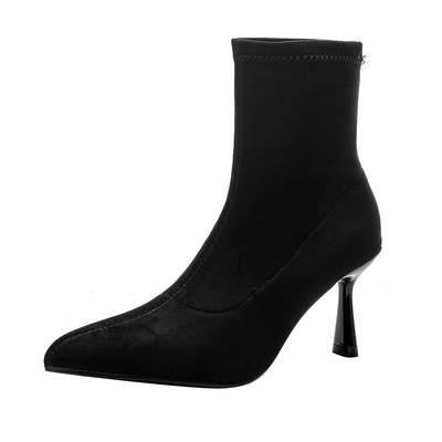 瘦瘦靴欧洲站2024秋冬新款弹力