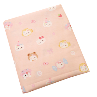 婴儿床笠a类纯棉床单100全棉儿童拼接床垫套宝宝幼儿园被套定制做