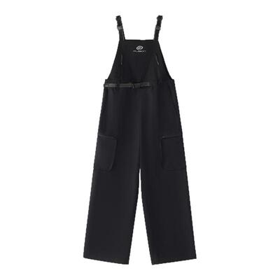 斐乐夏季女子潮流运动宽松背带裤