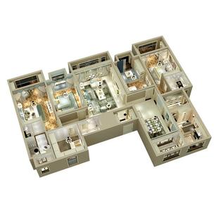 博洛尼整体橱柜定制欧式组合收纳厨房橱柜台面定做预付金威尼斯