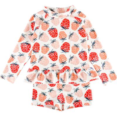 Momasong/木马谣女童分体游泳衣