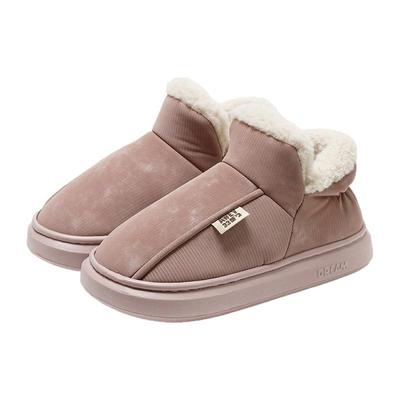 棉拖鞋女士冬季包跟2024新款加绒