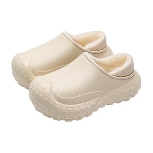 利达妮防水棉拖鞋女2025新款情侣居家用防滑保暖软底拖鞋男款1275