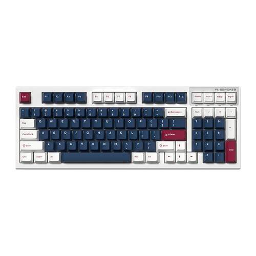 腹灵FL980 V2 Pro无线蓝牙有线三模侧刻正刻98配列97游戏机械键盘