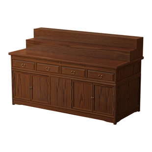 三层供桌香案家用新中式上供香桌贡台佛堂台阶式神台佛台堂口佛桌