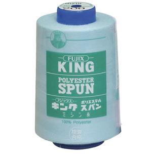日本富士克缝纫线大王涤纶短纤维短丝缝纫线402宝塔线拼布用线