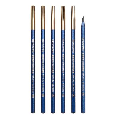 刀削式不晕染化妆师专用拉线眉笔