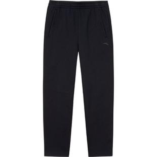 安踏自在裤丨加绒保暖针织运动长裤男冬季新款直筒卫裤152547324N