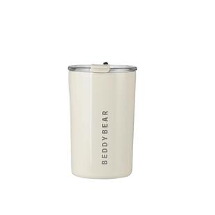 杯具熊咖啡随手杯吸管保温杯高颜值水杯新款车载便携随行外带杯子