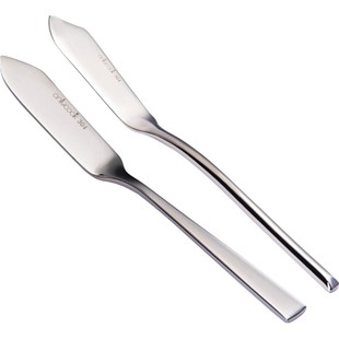 onlycook 304不锈钢奶油刀牛油刀黄油刀 果酱抹刀抹油刀西餐刀具