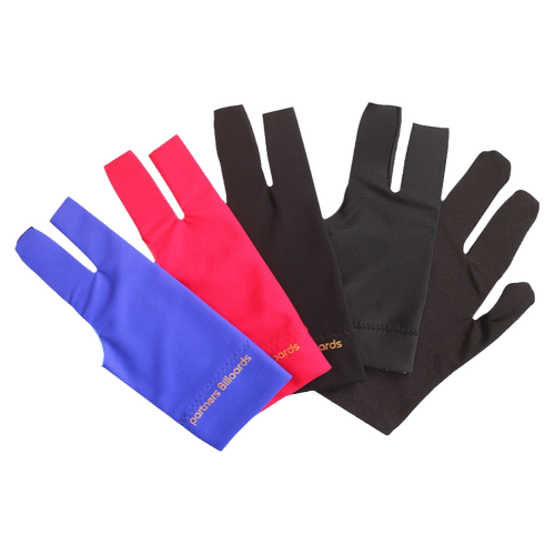 台球手套露指三指专用私人桌球厅球房薄款透气防滑男女左右手配件