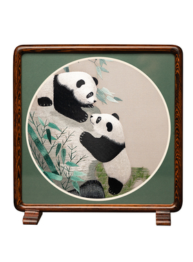 双面绣中式家居摆件绣美装饰礼品